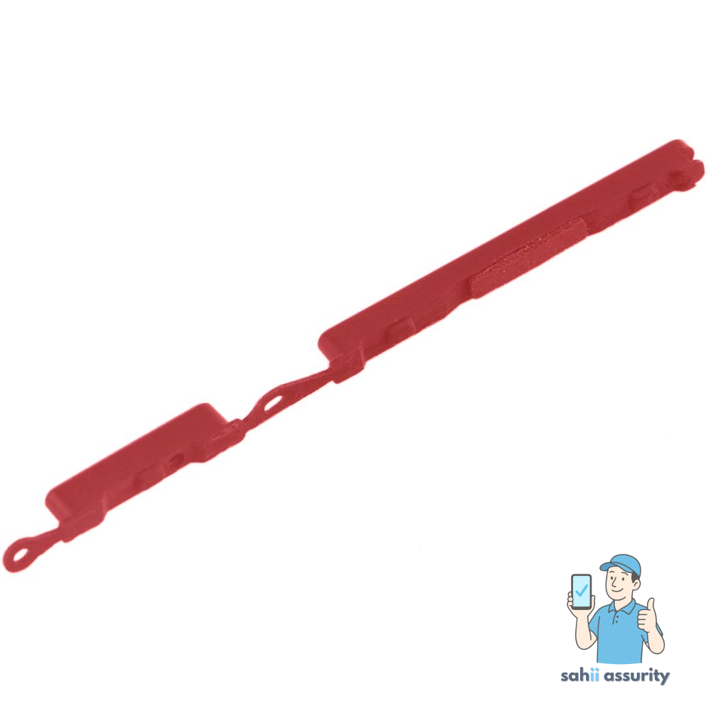 Volume Side Button Outer for Xiaomi Redmi Note 6 Pro Red thumbnail